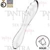Dazzling Crystal 1 transparent Dildo de cristal solido